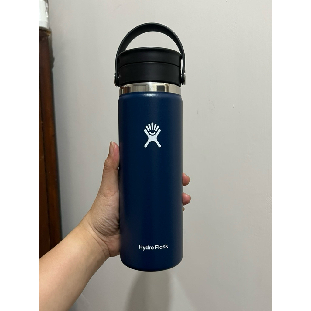 Hydro Flask 20 Oz Indigo Wide Mouth Flex Sip Lid - พรีเลิฟ