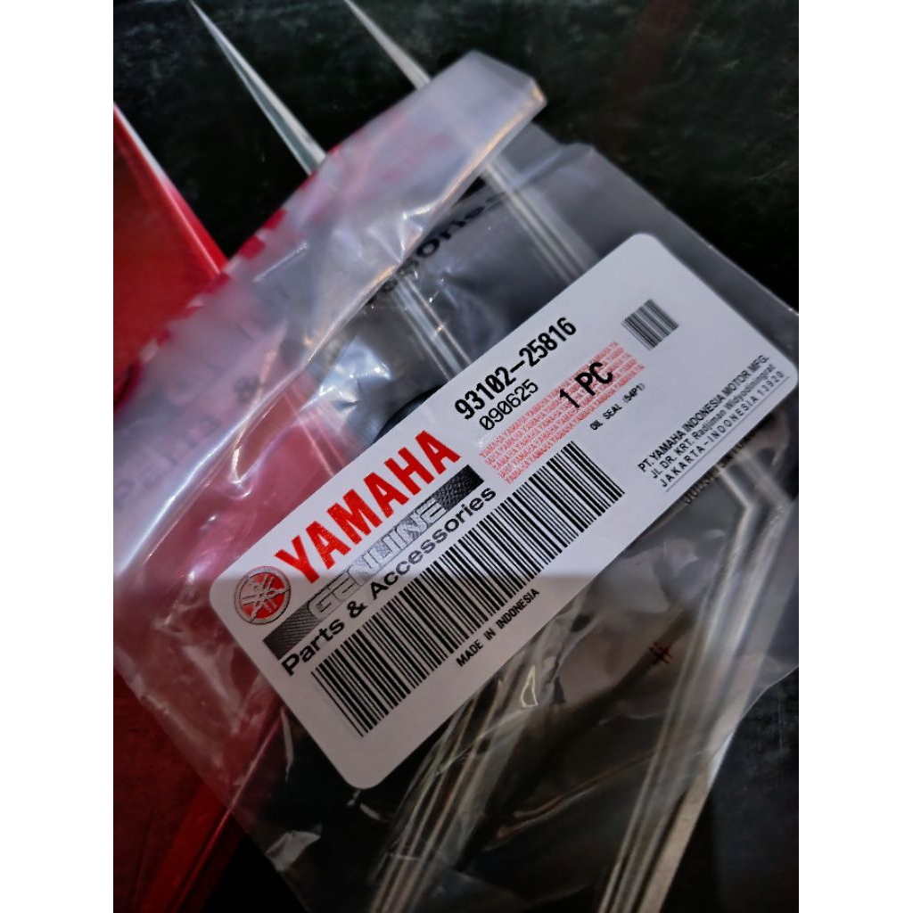 [1 ชิ้น] ซีลตรง AXLE MIO J 54P ORS YGP GUARANTEEED ของแท้ 100% YAMAHA