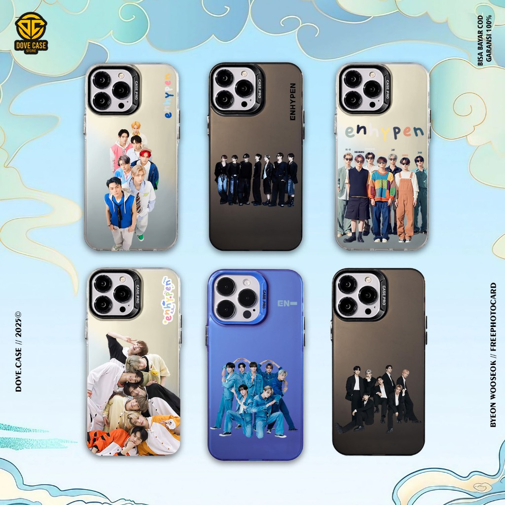 KPOP HOLOGRAM CASE 3NHYP3N FVLL M3MB3R HP REALME 5i / 5 / C3 7i / C17 C25/C25S C12/NARZO 50A C51 C31