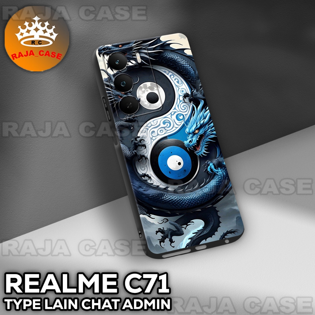 HP [Rc14] เคส REALME C71 - REALME C71 Casing [BOY Motif] - วัสดุยาง - โทรศัพท์มือถือทุกประเภท