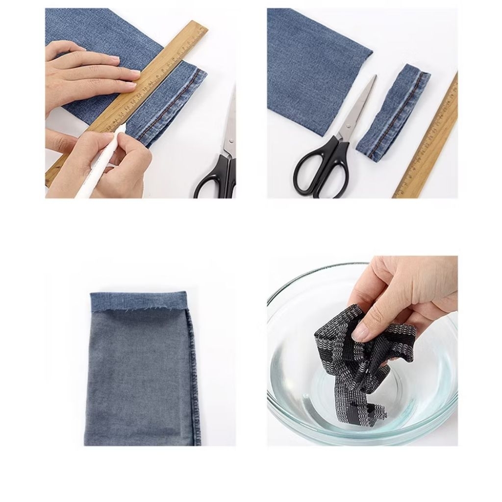 Easy Practical Non-Sewn Jeans Shortener ขนาด 100CM / อุปกรณ์ตัดเย็บกางเกง