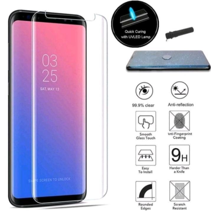 LAYER TEMPERED GLASS UV CURVED SCREEN NANO LIQUID GLASS CLEAR SAMSUNG S7 EDGE / S8 / S9 PLUS / S10 /