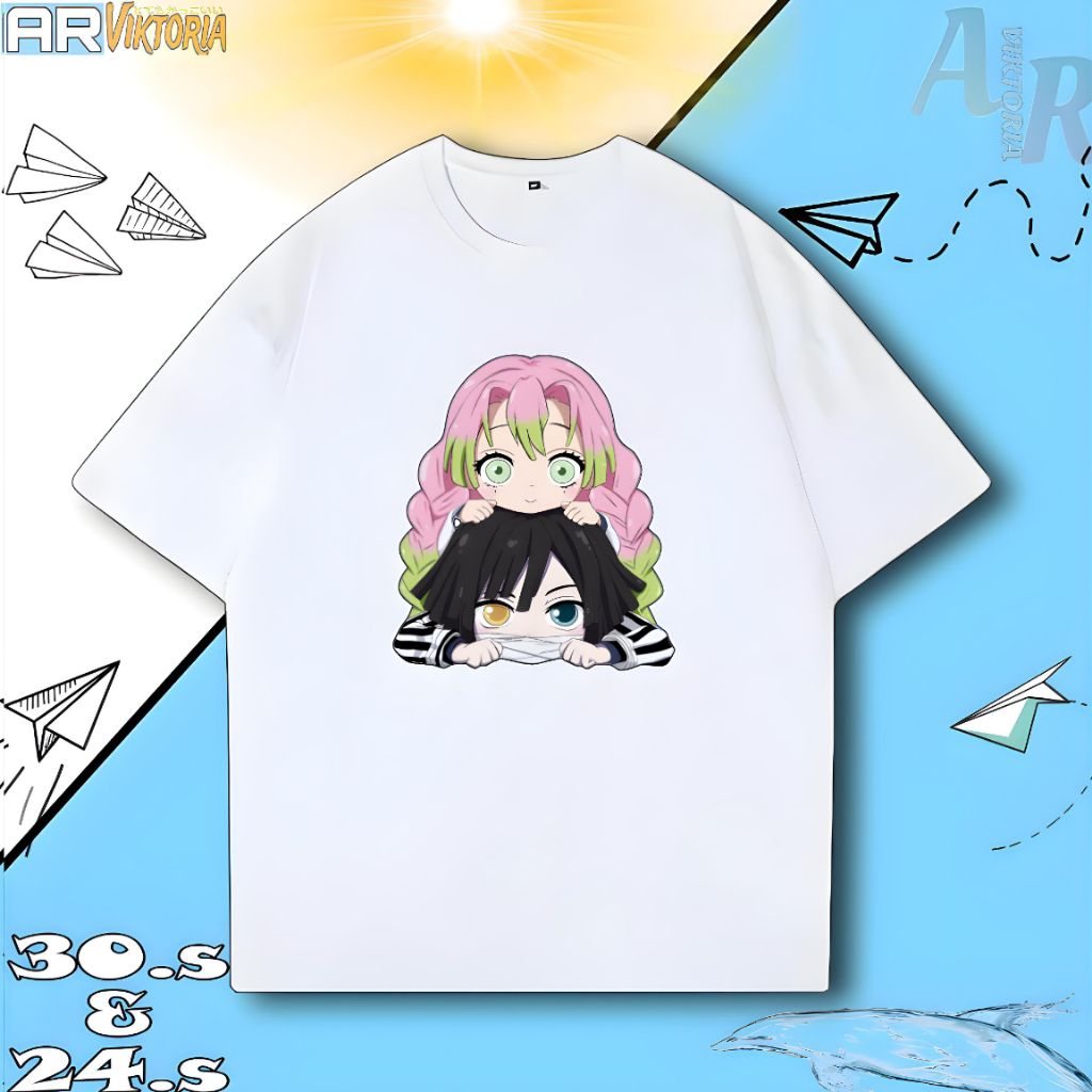 เสื้อยืด ANIME DEMON SLAYER MITSURI OBANAI