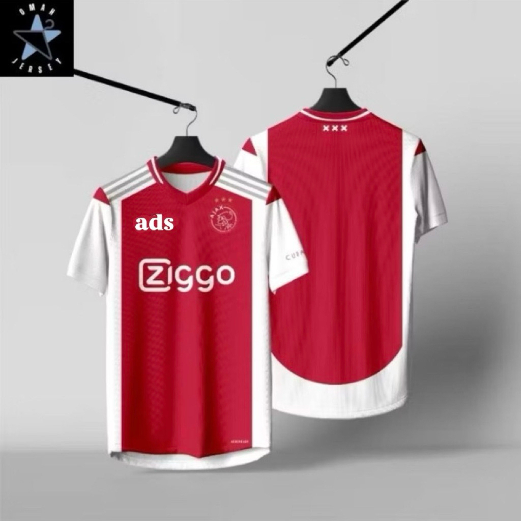 เสื้อ Ajax Amsterdam FC ฟรีชื่อนิคขอปี 2024