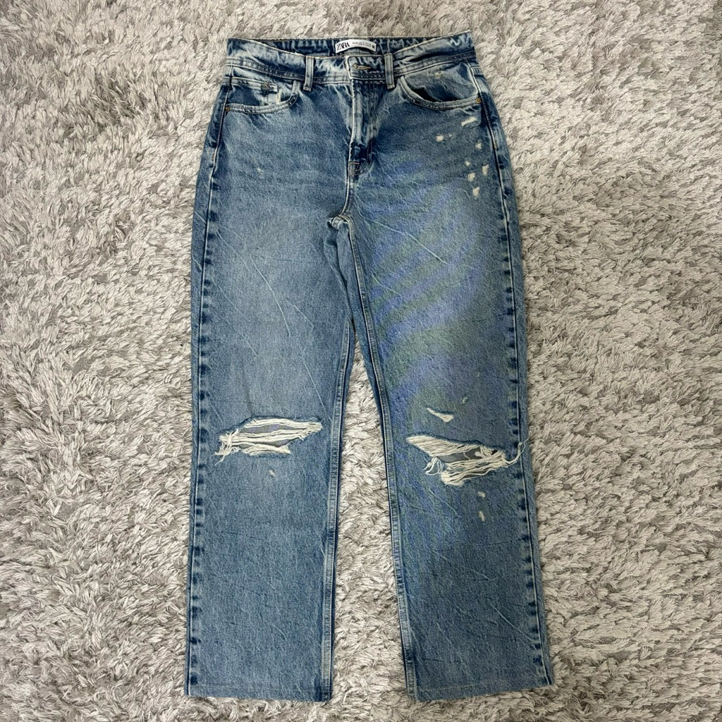 Preloved Zara Ripped Jeans