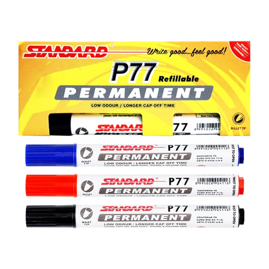 STANDADR MARKER P77 PERMANENT MARKER ERASABLE MARKER