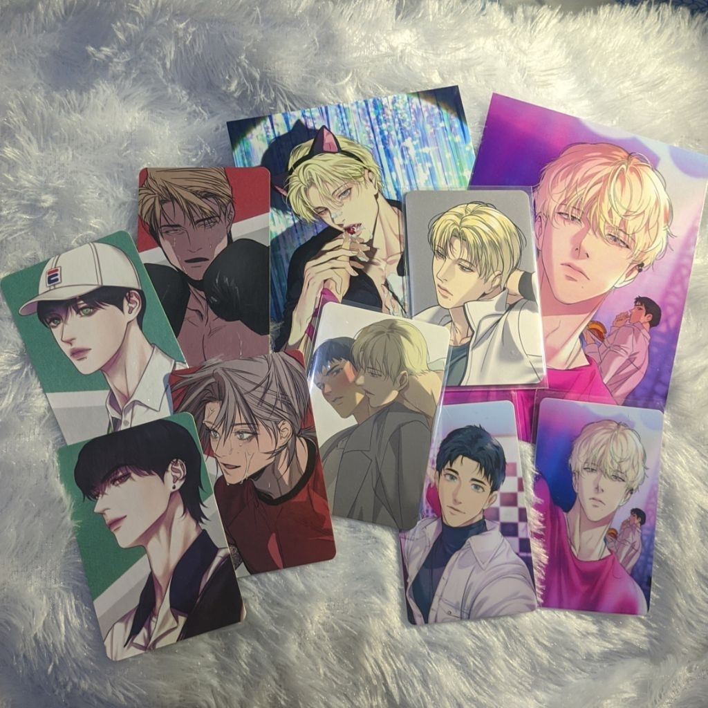 (อ่าน DESC) Han Seoin Yeonwoon Backlight Season Greeting 2024 Lezhin manhwa photocard collection art