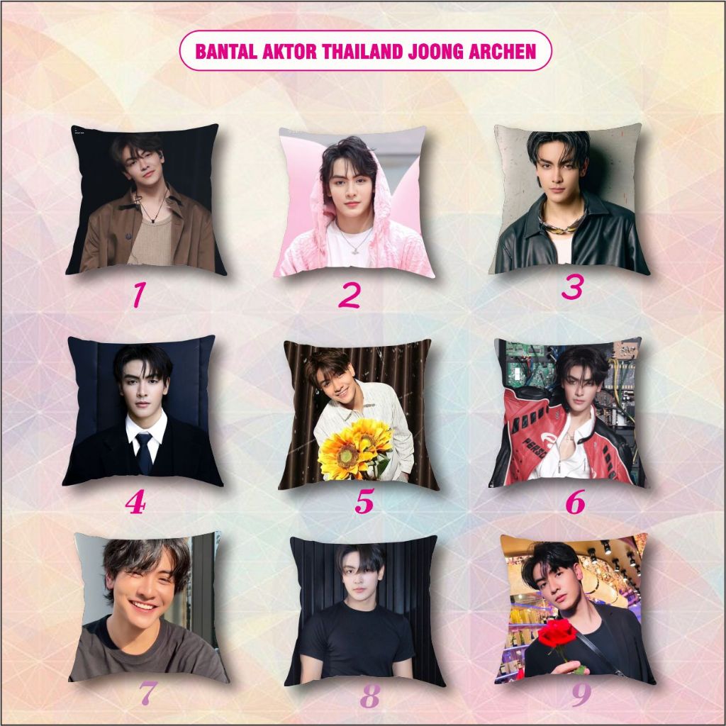 ประเทศไทย ATOR PILLOW JOONG ARCHEN, FOURTH, PHUWINTANG และ POND NARAVIT