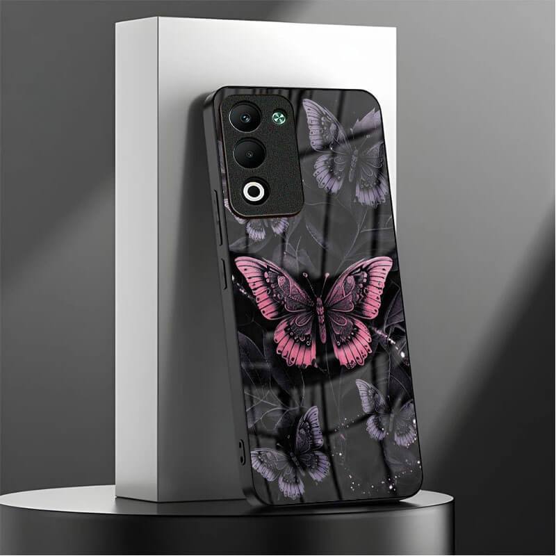 (J112) ใหม่ล่าสุด Glass Softcase สําหรับ OPPO A5 2025 - ใหม่ล่าสุด Glass Softcase ใหม่ล่าสุด Softcas