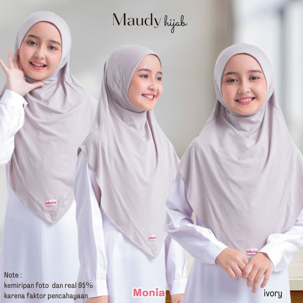 ทันทีฮิจาบสําหรับทารก เบอร์โก CHILDREN, TEENS, ผู้ใหญ่, COUPLE MOM || MAUDY HIJAB MONIA