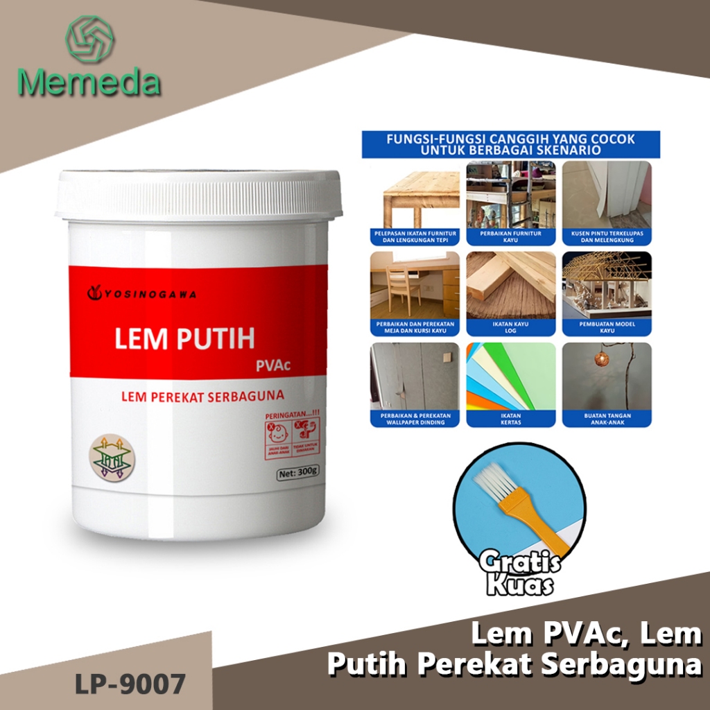 MEMEDA-GLUE ADHESIVE GLUE WHITE WOOD PVC