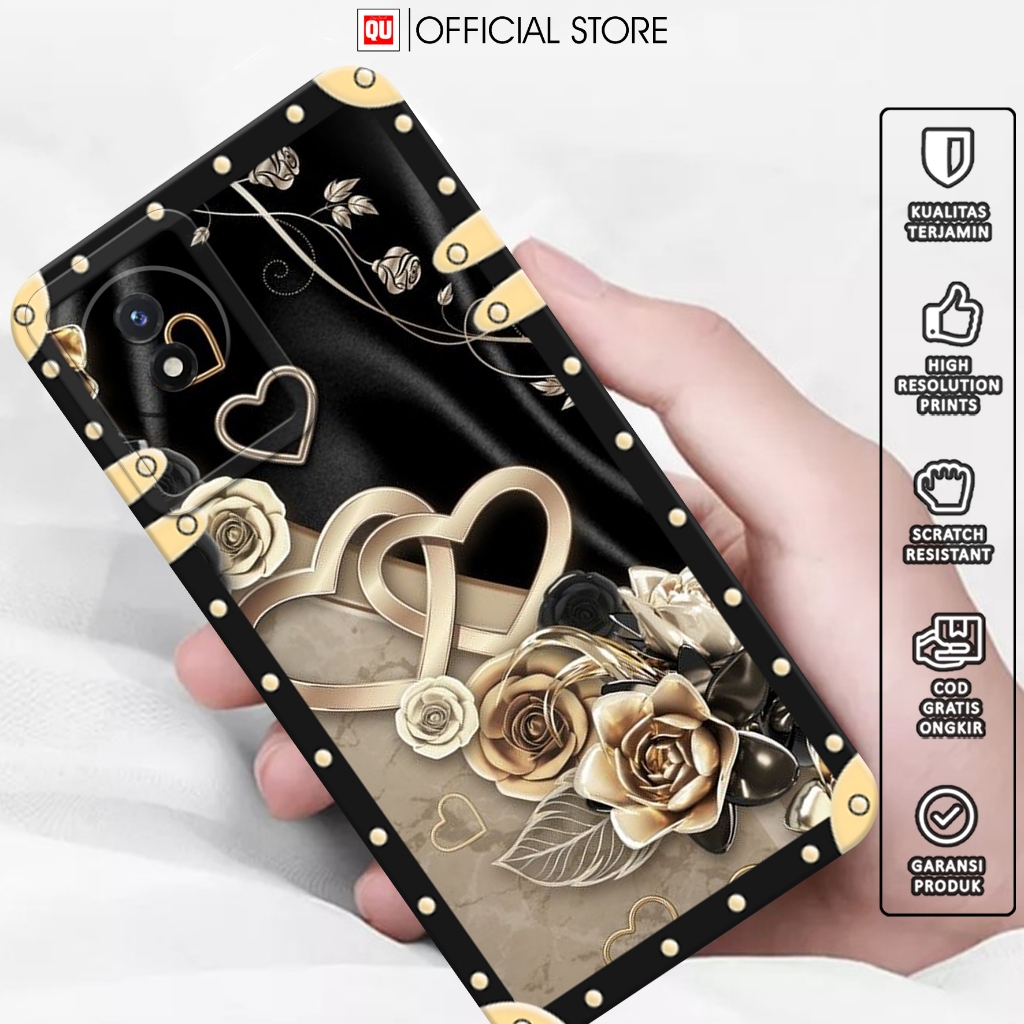 [ BRF ] เคสพรีเมี่ยมสําหรับ VIVO Y02 Y02A Y02T - Casing Hp VIVO Y02 Y02A Y02T - Softcase Hp VIVO Y02