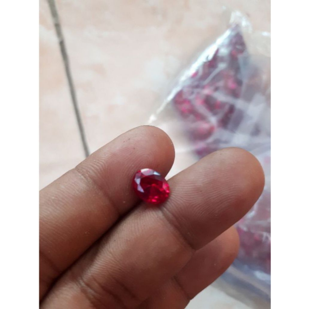 MERAH Siem Bangkok Red Pomegranate Agate
