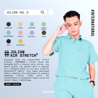 [สครับ Julian] สครับหมอ/ชุดพยาบาล OKA OK/Doctor Short Sleeve…