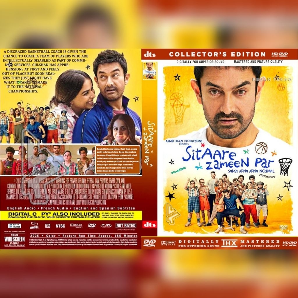 ตลับฟิล์ม SITAARE ZAMEEN PAR (2025) - ใหม่ล่าสุด - HD