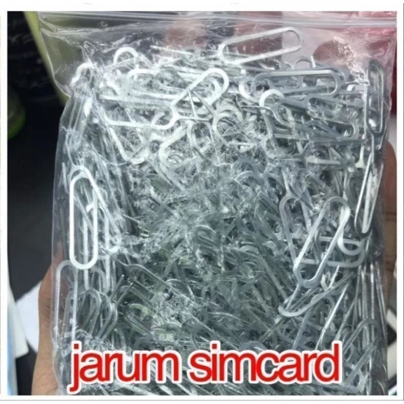 TS - Sim Ejector Simcard Handphone / Simcard Nossy Ejector / SIM Ejector Needle Opener ถาดซิม Hp - 1