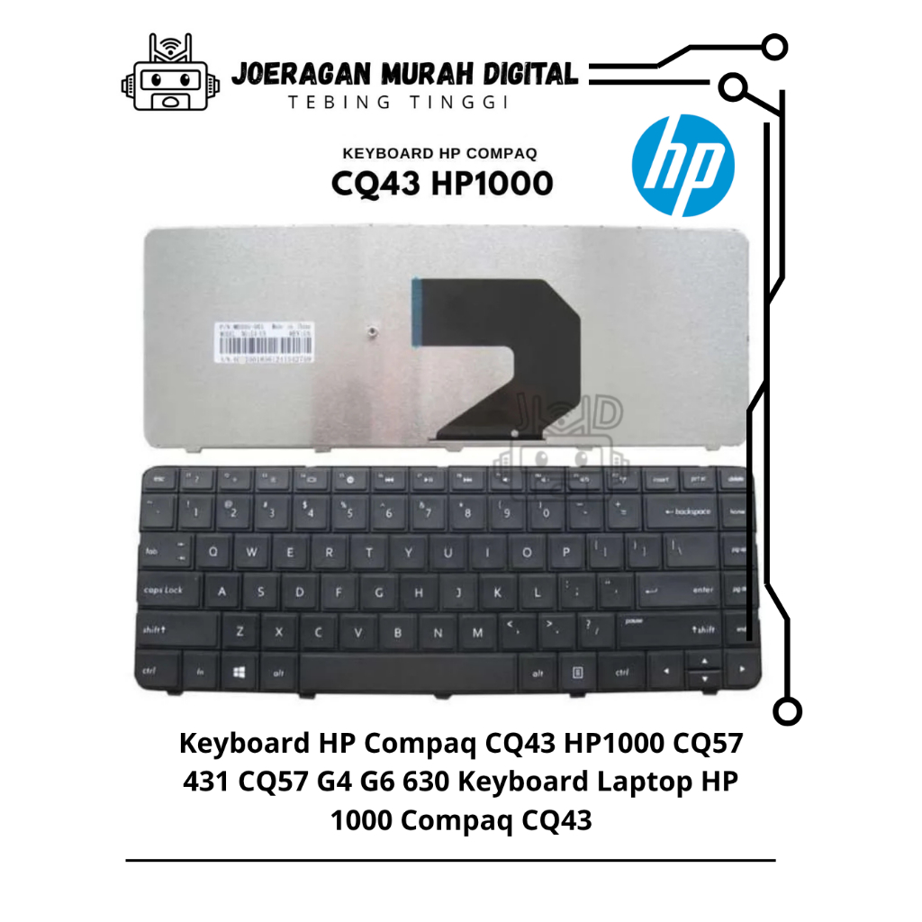 HP Compaq CQ43 HP1000 CQ57 431 CQ57 G4 G6 630 HP 1000 Compaq CQ43 แป้นพิมพ์แล็ปท็อป