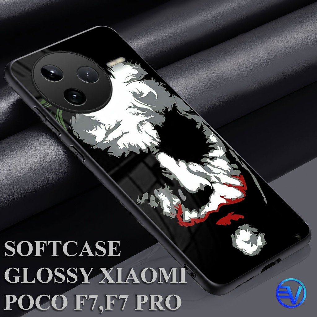 [ GT35 JOKER ] Softcase Xiaomi POCO F7 & F7 PRO Case Shiny Mirror Sublime Silicone Xiaomi
