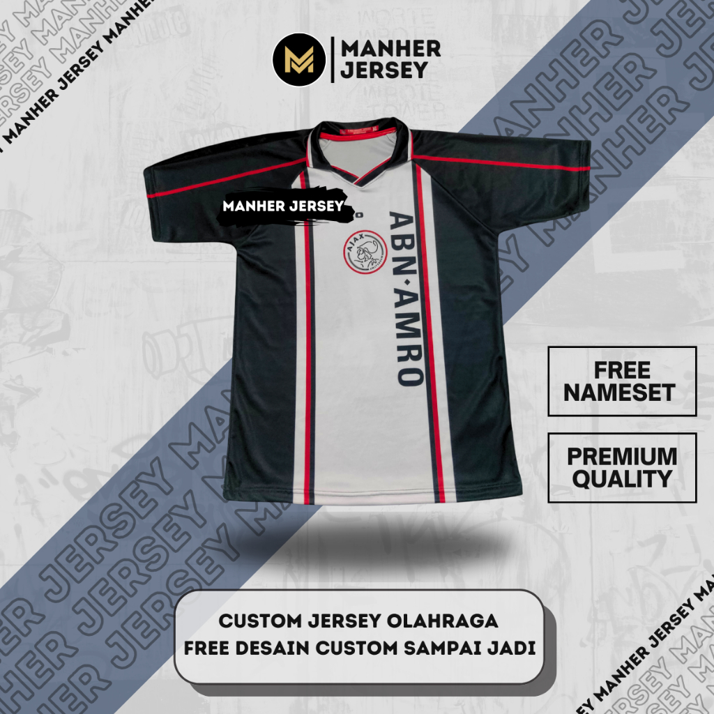 AJAX JERSEY 1998 1999 พิมพ์เต็ม