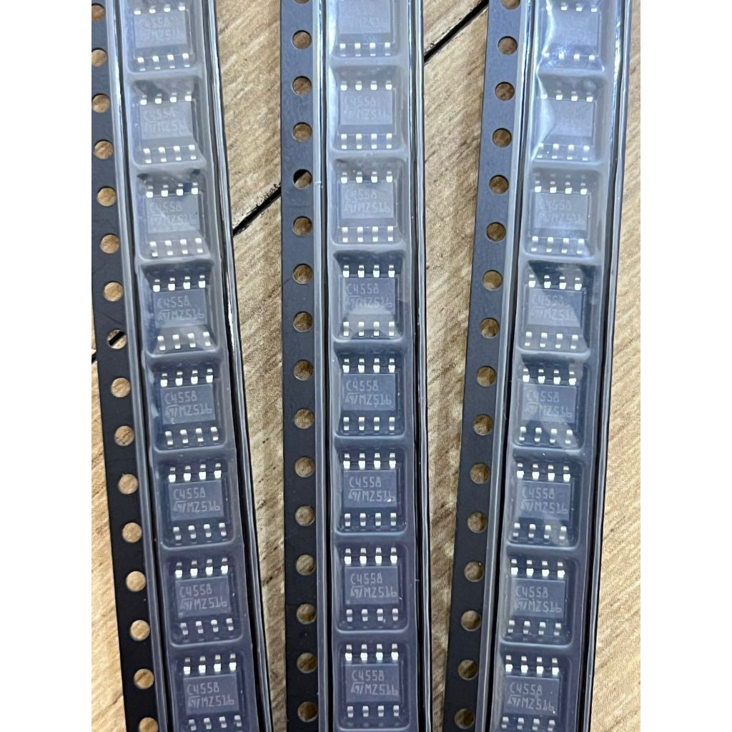 IC JRC 4558 SMD ขนาดเล็ก JRC4558 SMD