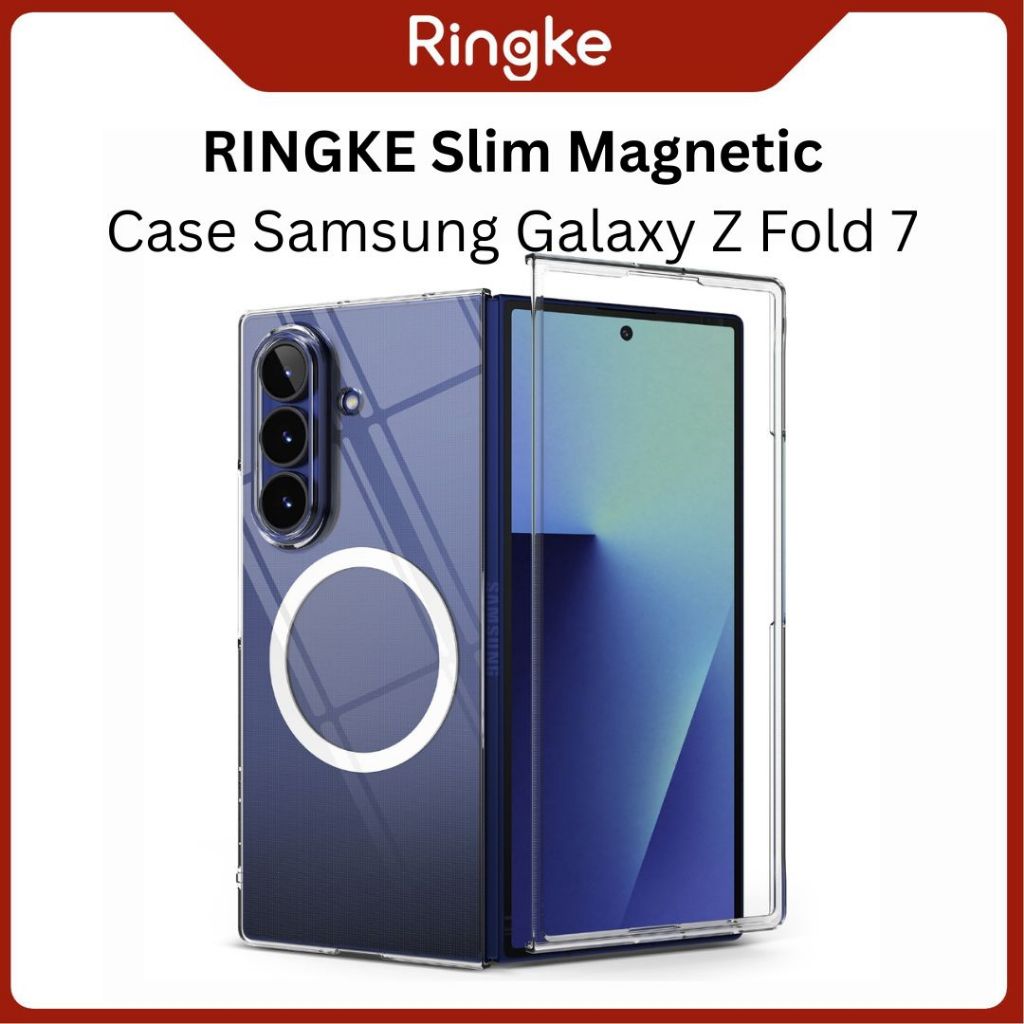 Samsung Galaxy Z Fold 7 Fold7 RINGKE Slim Magnetic Case Protective Casing Cover