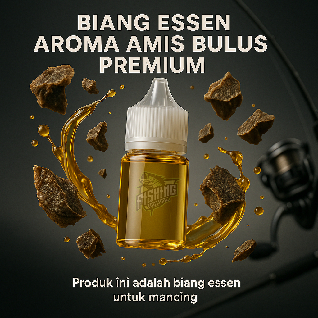 เหยื่อตกปลา ESSEN FISHING FISHY BULUS AROMA PURE PREMIUM SHARP AROMA SUITABLE สําหรับปลาทั้งหมด