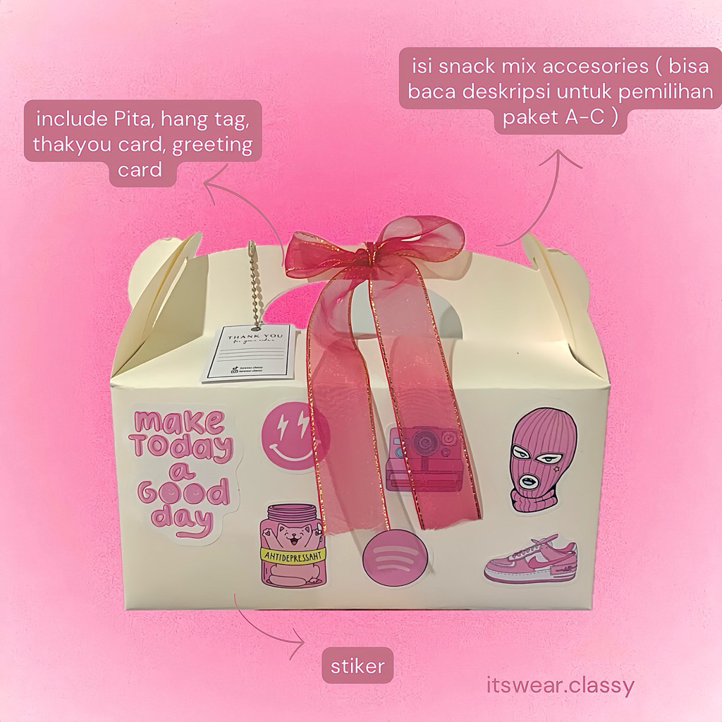 Gift Box Size XL / gable box / boyfriend Gift / friend Gift