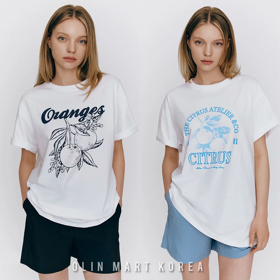 เสื้อยืด Giordano Oversize Fruit