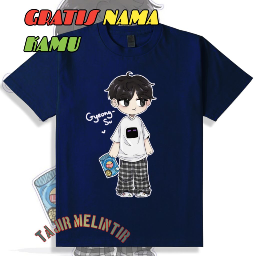 CHILDRENS SQUID GAME CHARACTER GYEONGSU GYEONGJU SHIRT