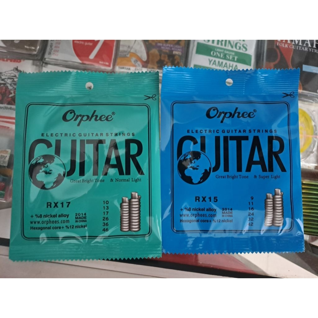 ต้นฉบับ ORPHEE FULLSET ELECTRIC GUITAR STRINGS / ELECTRIC GUITAR STRING / การก่อสร้างกระแสสลับ ORPHE
