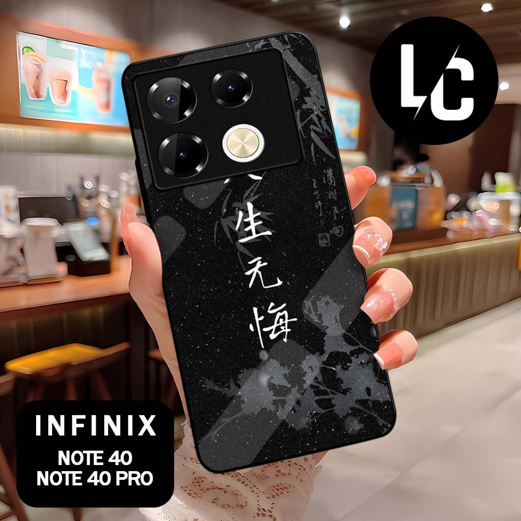 ( CA 22 ) Glossy Softcase สําหรับ infinix note 40 l note 40 pro l note 40 pro + plus l HOT 40 l HOT 