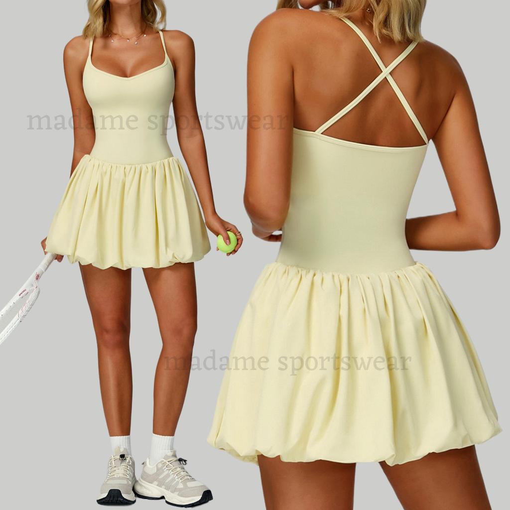 MSW – Liora Dress - PADEL TENNIS Outfit DRESS (พร้อมคัพบรา) กีฬากอล์ฟผู้หญิง