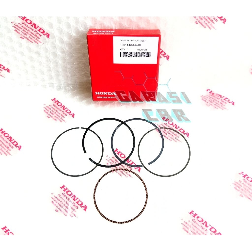 13011K64NA0 - ชุดแหวนลูกสูบ Honda CBR 250RR SP K64J