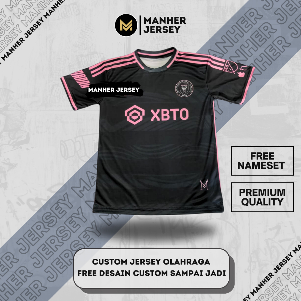 INTER MIAMI JERSEY 2023 2024 AWAY FULL PRINTING