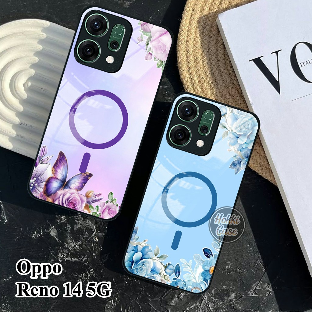 เคส HP Oppo Reno 14 5G - เคส Oppo Reno 14 Glass Softcase - เคสโทรศัพท์มือถือ Oppo Reno 14 5G - ซิลิโ