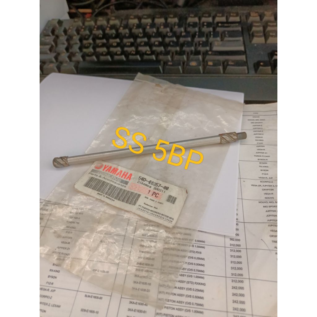 Rod push 2 เพลาเสาปากกา stut ความดัน tojokan klos คลัทช์ scorpio z เก่าใหม่ steko stebo origional 54