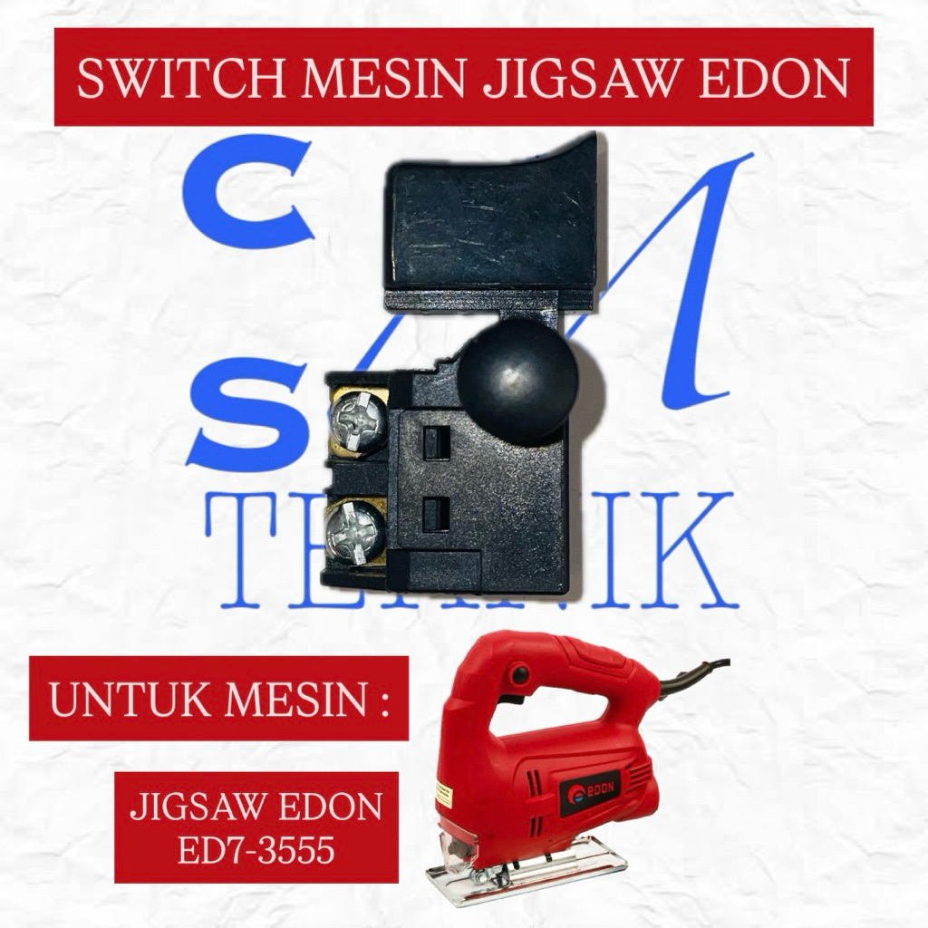 MESIN EDON ED7-3555 JIGSAW สวิตช์เครื่องจักร EDON ED7-3555 JIGSAW สวิตช์เครื่องจักร EDON ED7 3555