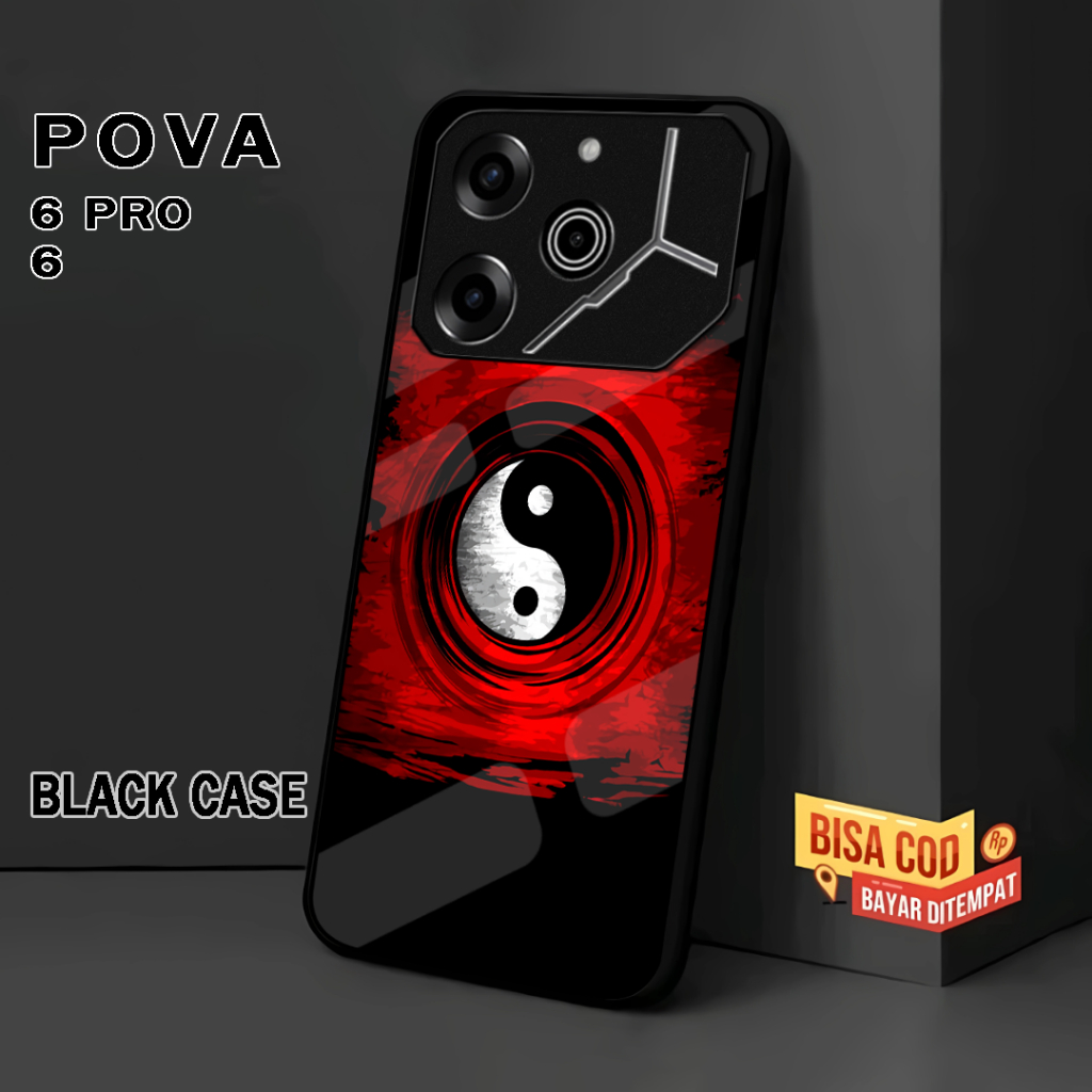 ( RC 11 ) Kesing Case Sofcase Glossy สําหรับ Tecno Pova 6 l Pova 6 Pro 5G พร้อมอะนิเมะ Motif l บทคัด