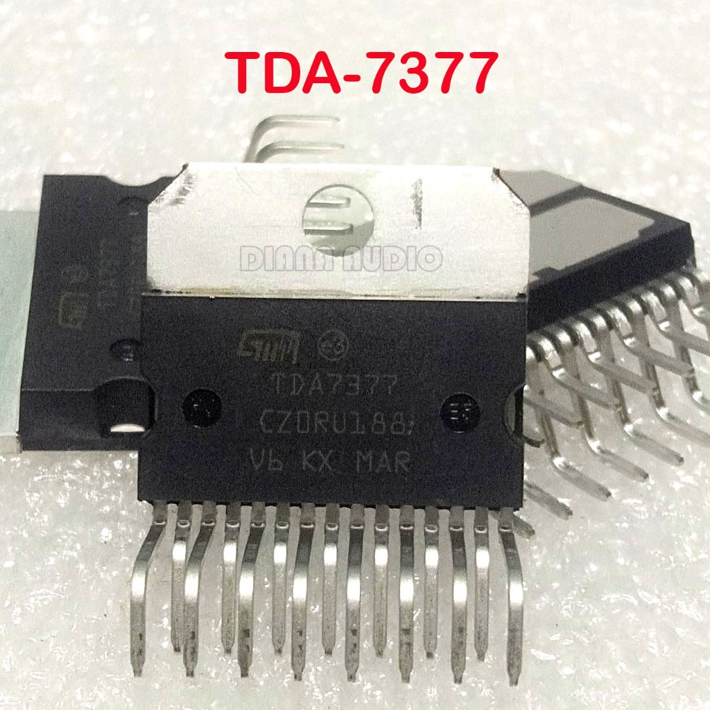 (1 ชิ้น) ทรานซิสเตอร์ TDA 7377 tda7377 TDA-7377 ORIGINAL ST PRODUCT