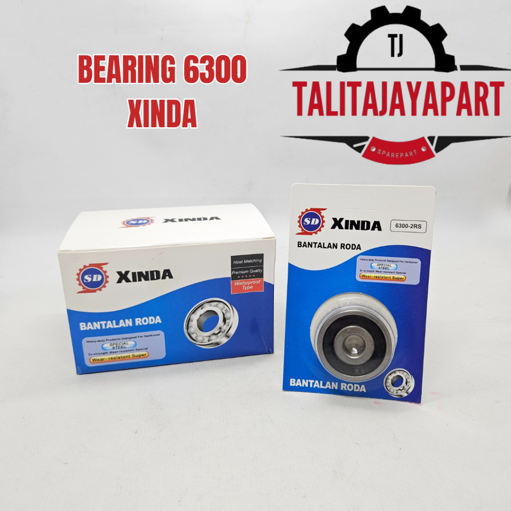 BEARING 6300 - 2RS XINDA - BEARING LAHER 6300 XINDA