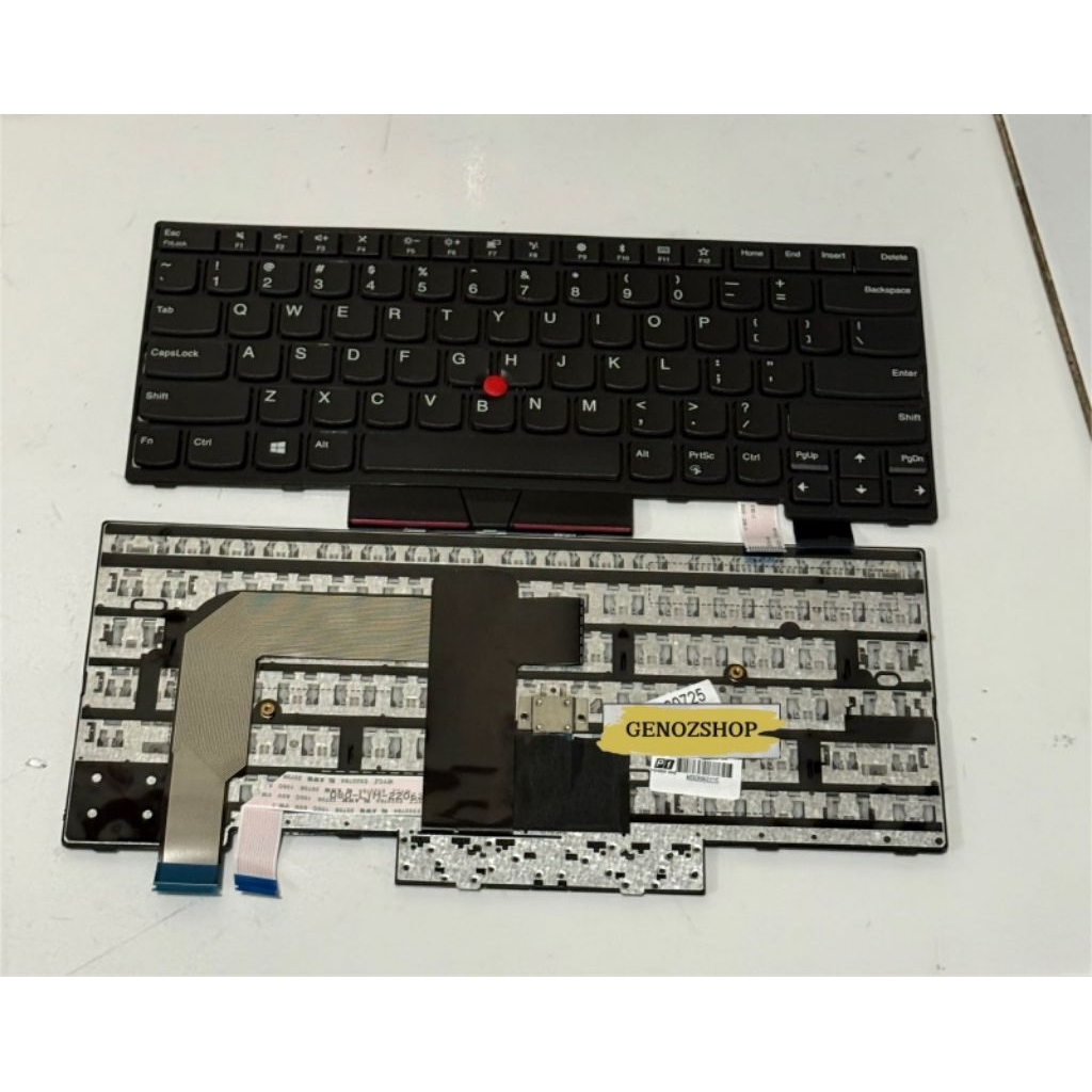 คีย์บอร์ด Lenovo Thinkpad T470 T480 ไม่มีไฟแบ็คไลท์