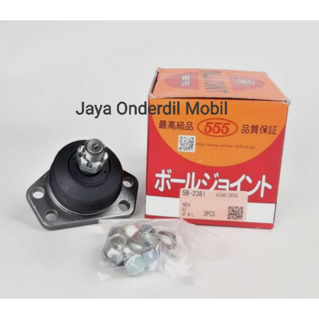 ลูกหมากบน Toyota Kijang 5K/ 7K Efi 555 original Made in Japan