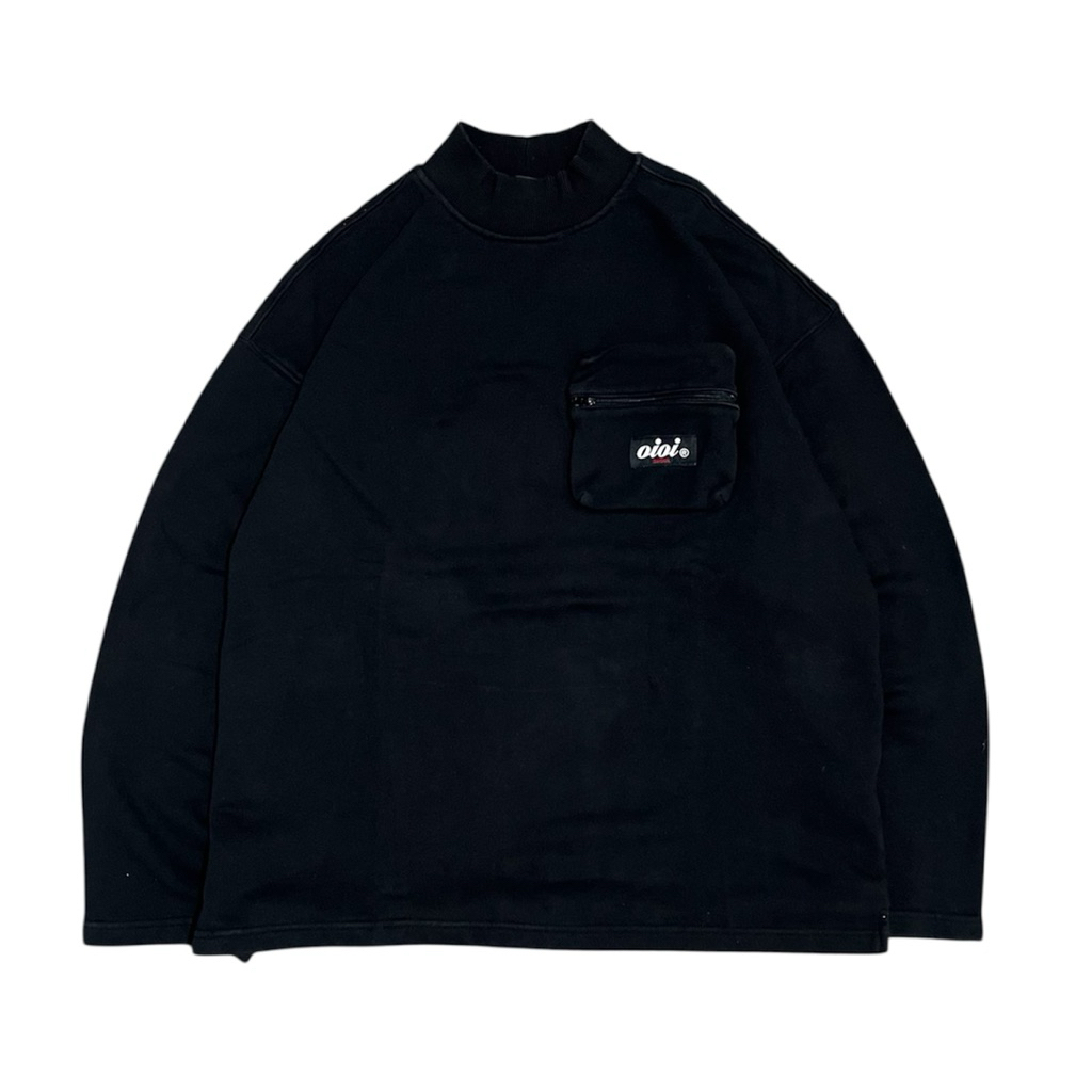 เสื้อยืดแขนยาว 5252by OiOi Pocket • Crewneck 5252by OiOi