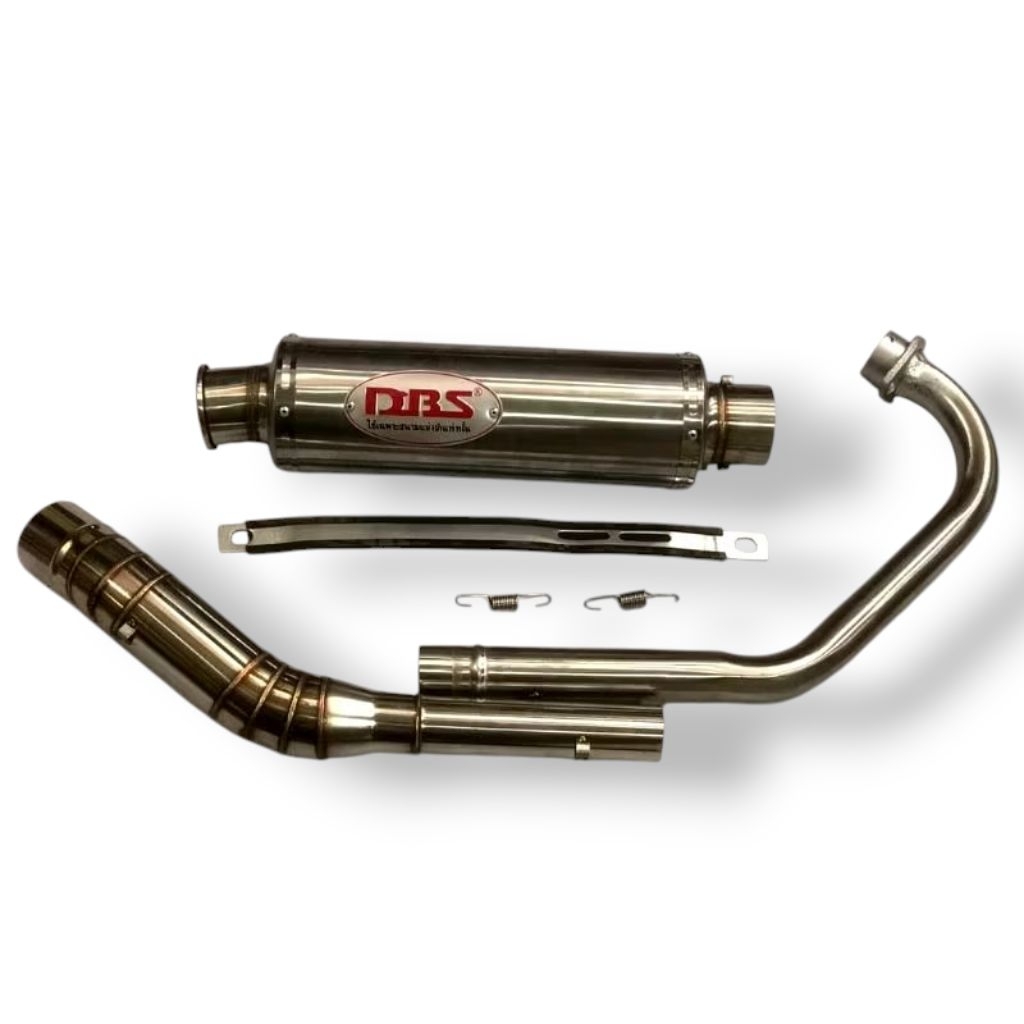 ท่อไอเสีย DBS ท่อสําหรับ Raider 150 Carb Tmx 155 Snpr 155
