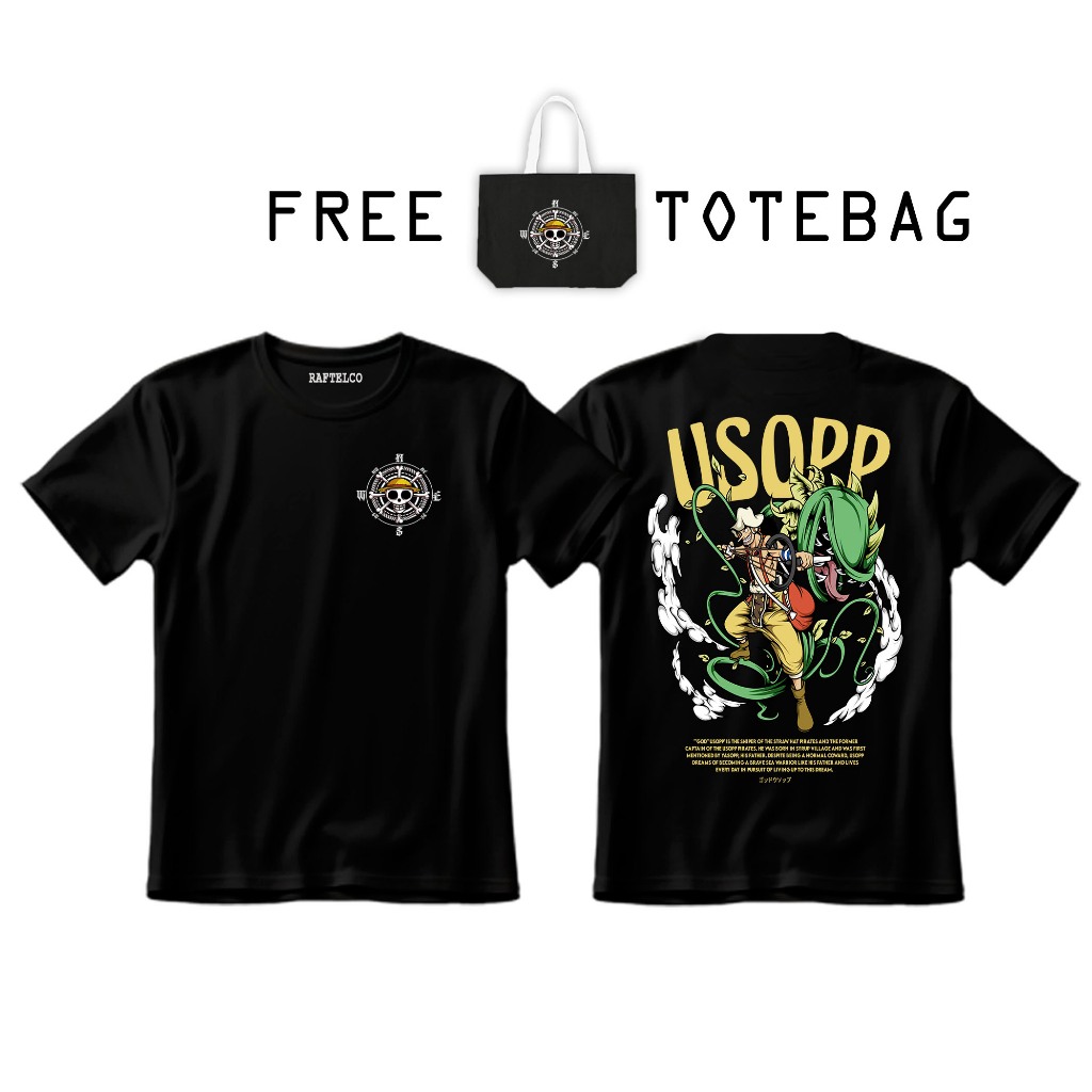 RAFTELCO - เสื้อยืด USOPP - เสื้อยืด SOGEKING - เสื้อยืด ONE PIECE - เสื้อยืด GOD USOPP