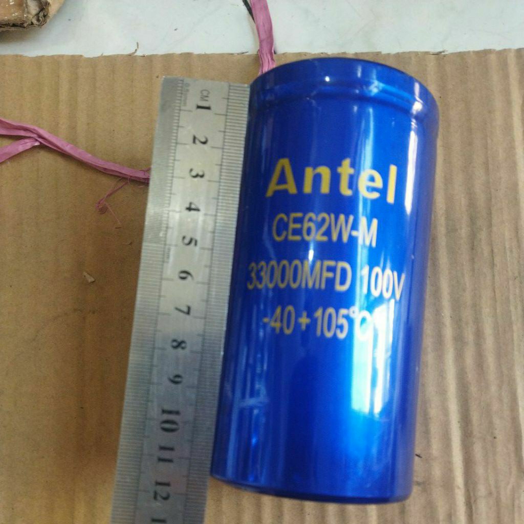 Elco antel 33000uf 100v ตามภาพถ่าย