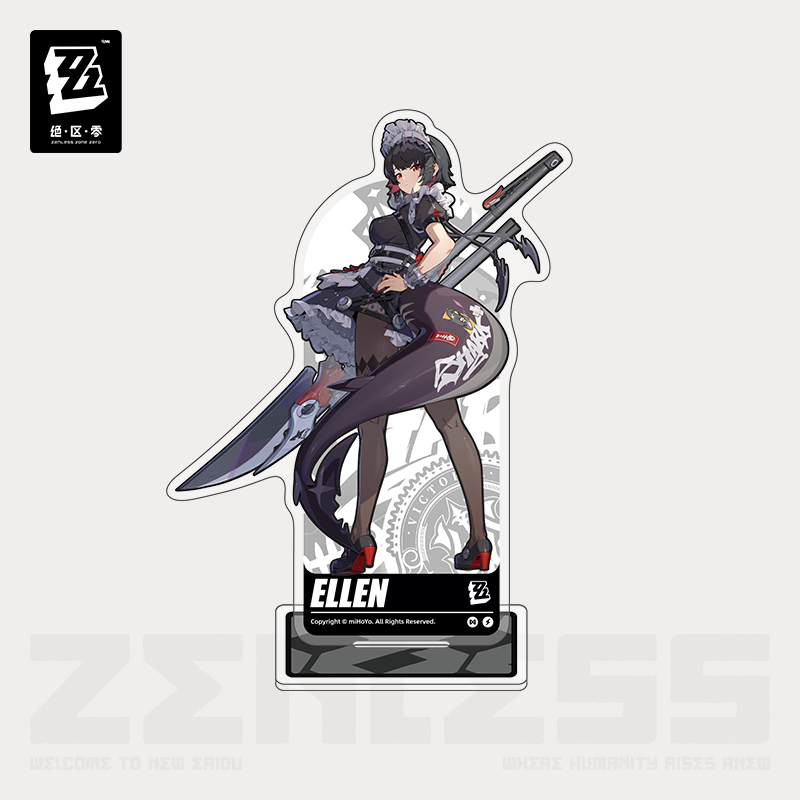 ZZZ OFC - Ellen Joe Standee - ขาตั้งอะคริลิค ZZZ - สินค้า Zenless Zone Zero