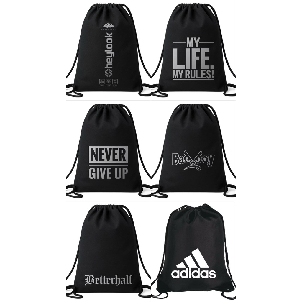 DRAWSTRING BAG (T45) STRING BAG, MODERN BAG