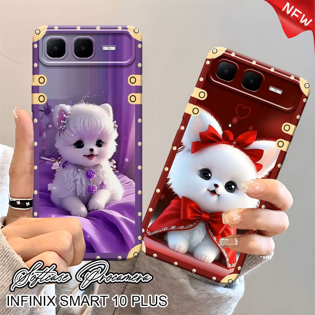 SOFTCASE INFINIX SMART 10 PLUS - SMART 10 - SPARK G0 2 - SMART 9 - 8 - 7 - 6 - 5.4 - HOT 50i - 40i -