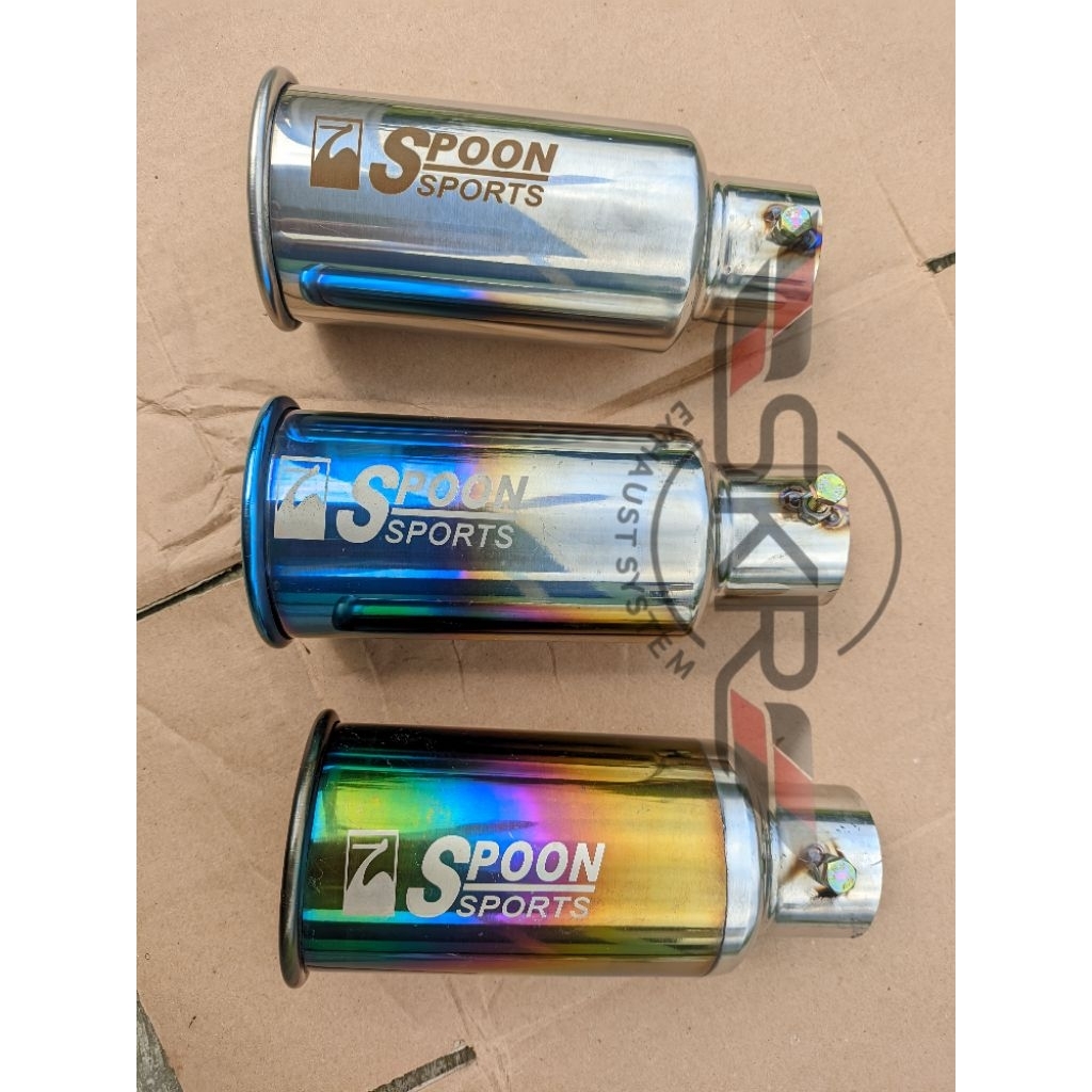 Tailpipe ปลายท่อไอเสียรถยนต์ variation ท่อไอเสียเครื่องตัด bolt ระบบเพียงติดตั้งโดยไม่ต้องเชื่อมวัสดุสแตนเลส